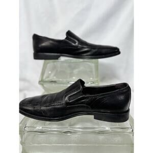 Bruno Magli Men’s Black Leather “Raging” Loafers Size 9M